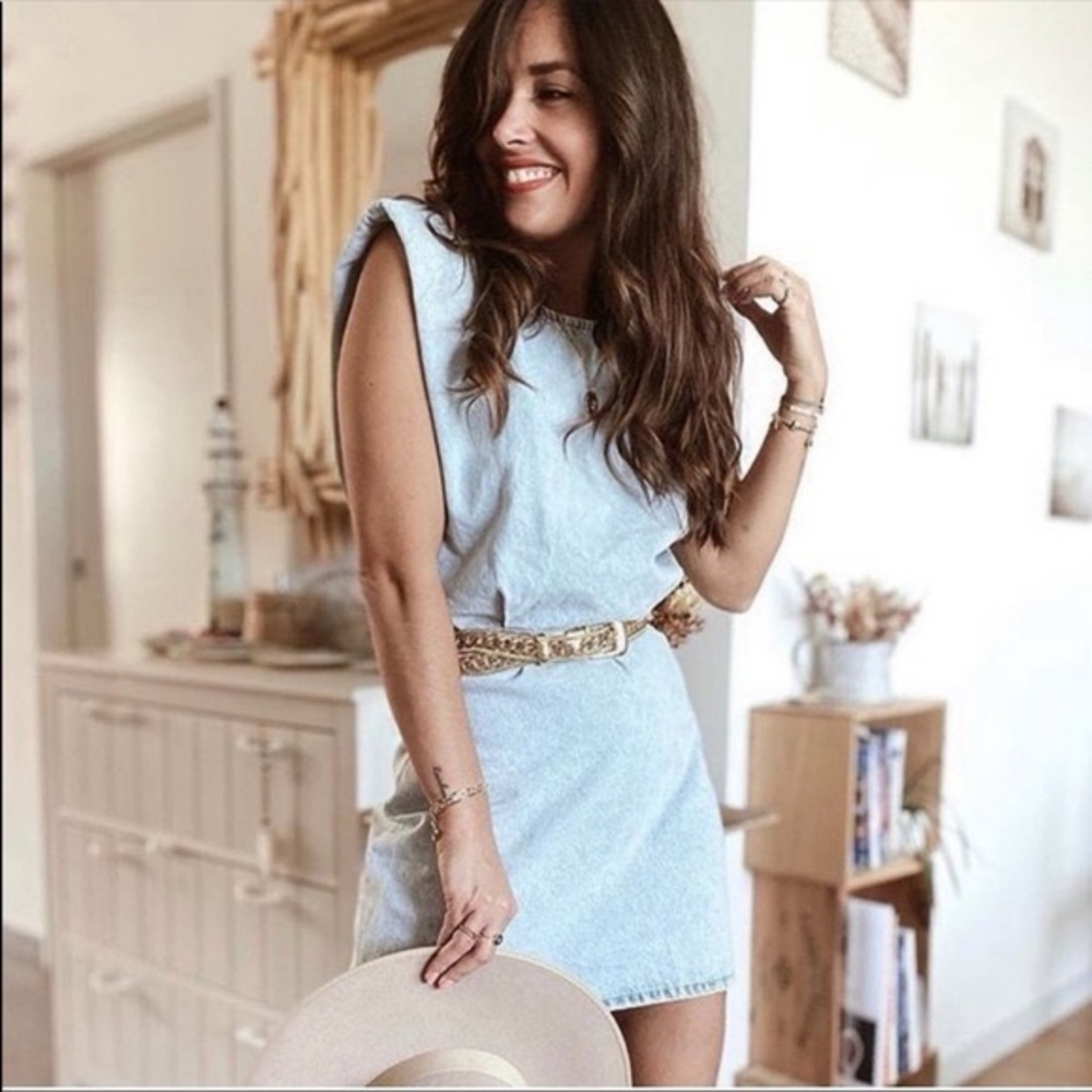 🆕 Zara Denim Dress